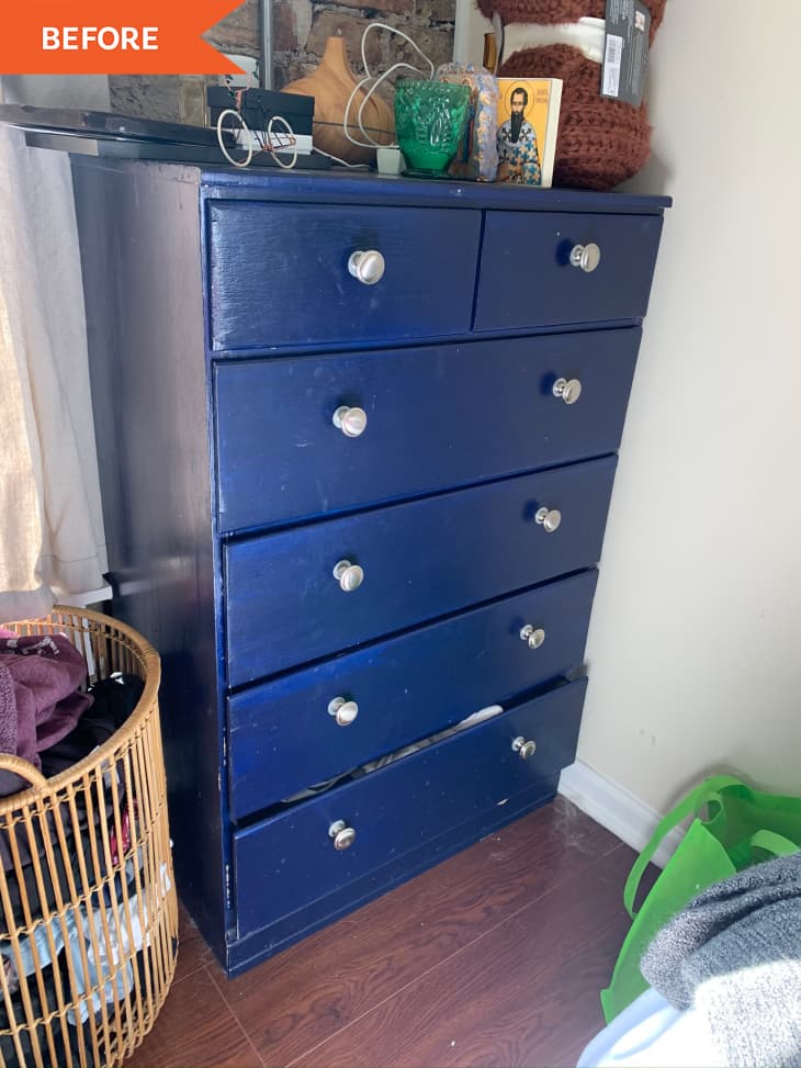 Black Dresser Redo for 60 Before and After Photos Apartment Therapy